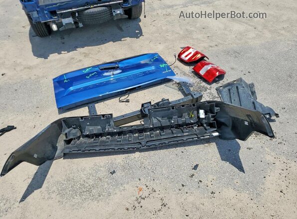 3FTTW8B99RRA99209 2024 FORD MAVERICK Синий Вид подкапотного пространства