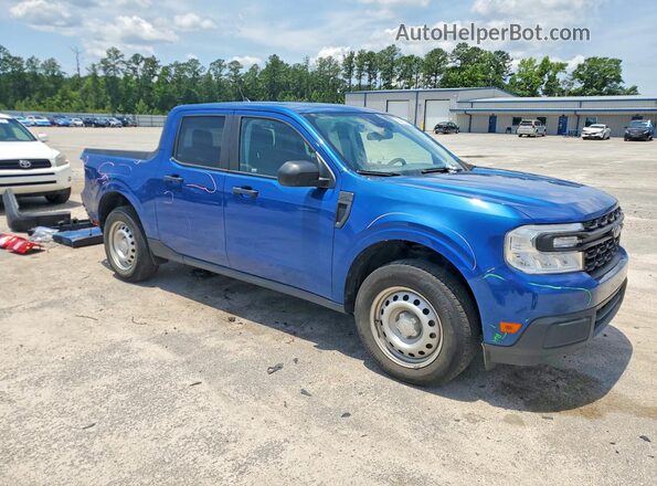 3FTTW8B99RRA99209 2024 FORD MAVERICK Синий Передняя правая четверть