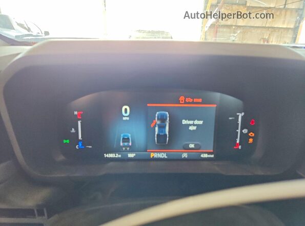 3FTTW8BA8SRB67239 2025 FORD MAVERICK White უკანა სავარძლების ხედი