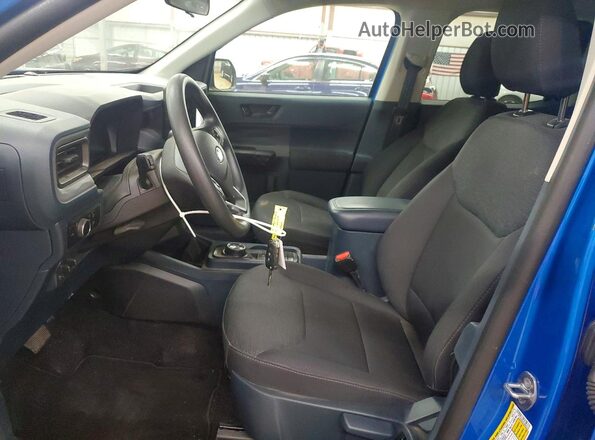 3FTTW8BAXSRA26334 2025 FORD MAVERICK Blue Front interior view