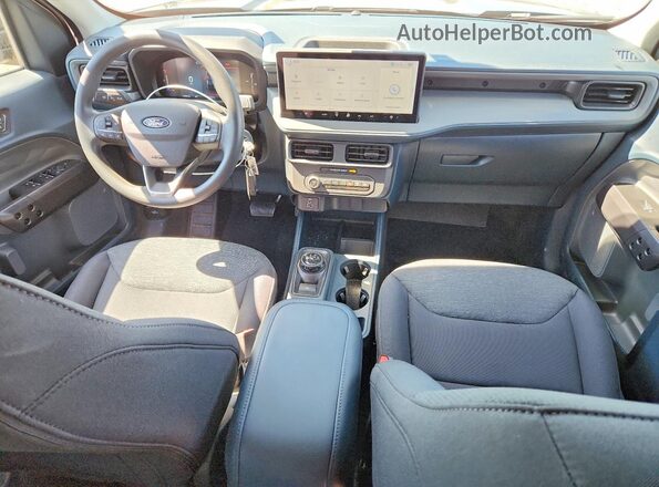 3FTTW8BAXSRB63709 2025 FORD MAVERICK Gray Вид панелі приладів