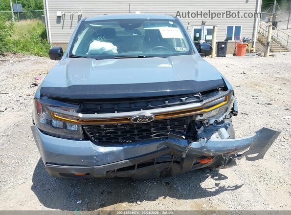 3FTTW8C92RRB36017 2024 FORD MAVERICK Синий Вид спереди