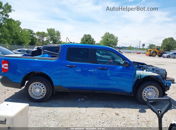 3FTTW8E30NRA62082 2022 FORD MAVERICK Blue უკანა სალონის ხედი