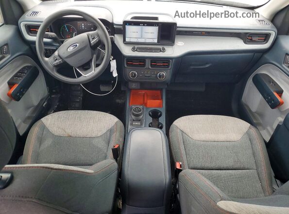 3FTTW8E34PRA64632 2023 FORD MAVERICK Gray Widok deski rozdzielczej