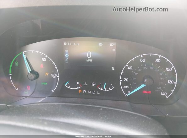 3FTTW8E36PRA60842 2023 FORD MAVERICK Gray Vista de los asientos traseros