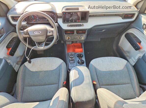 3FTTW8E37PRA32578 2023 FORD MAVERICK Silver Vista del salpicadero