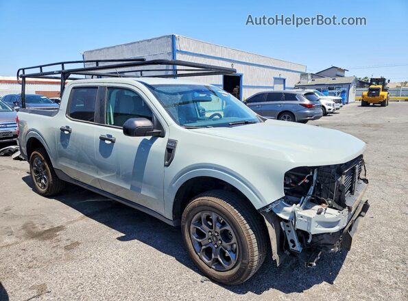 3FTTW8E37PRA33293 2023 FORD MAVERICK Gray Delantero derecho