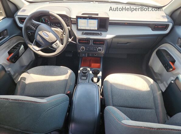 3FTTW8E37PRA33293 2023 FORD MAVERICK Gray Vista del salpicadero