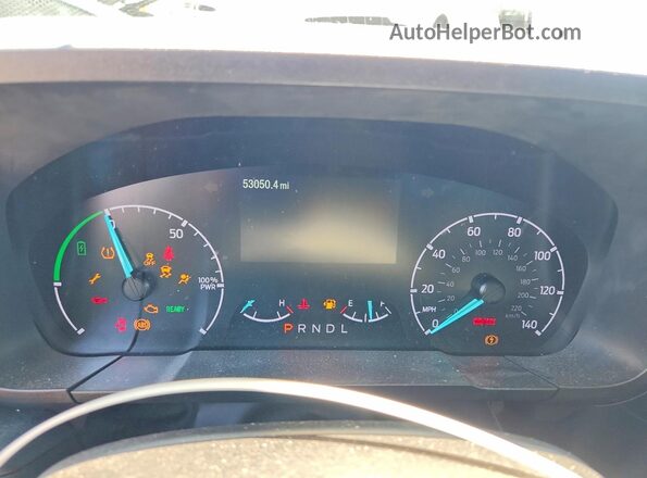 3FTTW8E37PRA33293 2023 FORD MAVERICK Gray Vista del cuadro de instrumentos