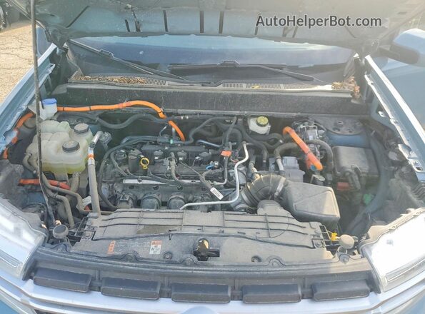 3FTTW8E38PRA42715 2023 FORD MAVERICK Blue Widok wnętrza z tyłu