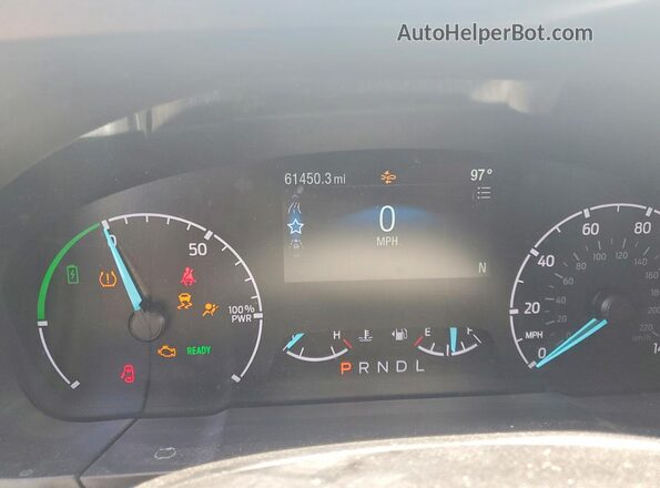 3FTTW8E39PRA28791 2023 FORD MAVERICK Серый Вид щитка приборов