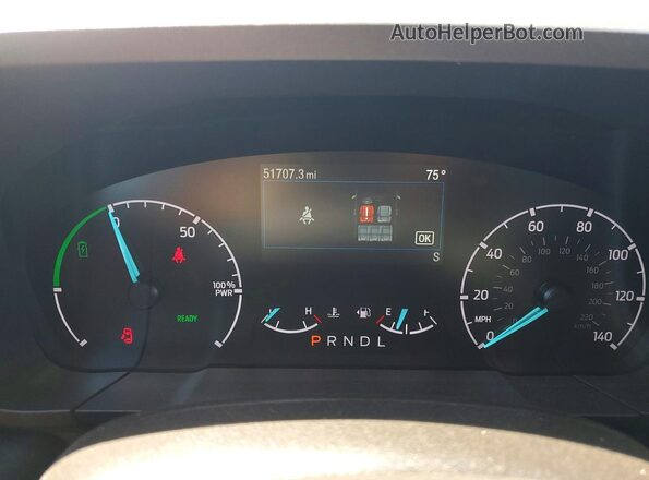 3FTTW8E39PRA77036 2023 FORD MAVERICK Silver Widok zestawu wskaźników