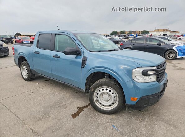3FTTW8E93PRA57577 2023 FORD MAVERICK Blue Delantero derecho