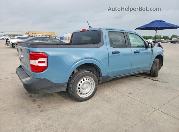 3FTTW8E93PRA57577 2023 FORD MAVERICK Blue Trasero derecho
