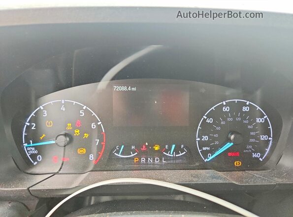 3FTTW8E93PRA57577 2023 FORD MAVERICK Blue Vista del cuadro de instrumentos