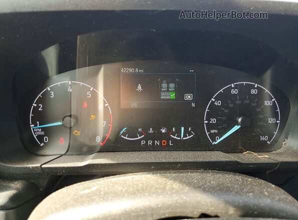 3FTTW8E98PRA11971 2023 FORD MAVERICK White Սարքավորումների վահանակի տեսք