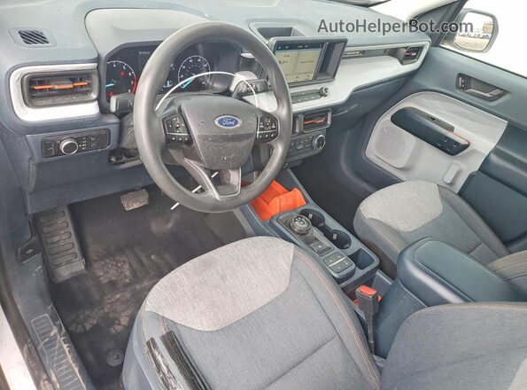 3FTTW8E99PRA21764 2023 FORD MAVERICK White Dashboard view