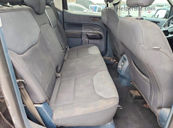 3FTTW8E99PRB00142 2023 FORD MAVERICK Black უკანა სავარძლების ხედი