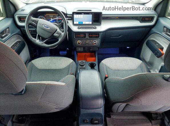 3FTTW8F91NRA09992 2022 FORD MAVERICK Gray Вид панелі приладів