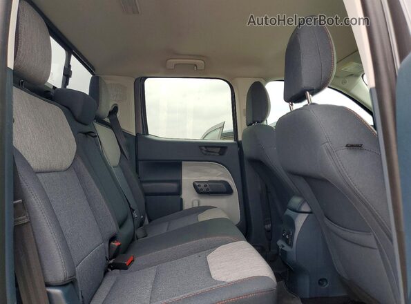 3FTTW8F91NRA09992 2022 FORD MAVERICK Gray Вид задніх сидінь