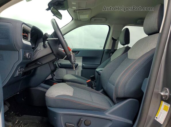 3FTTW8F91NRA09992 2022 FORD MAVERICK Gray Вид салону спереду