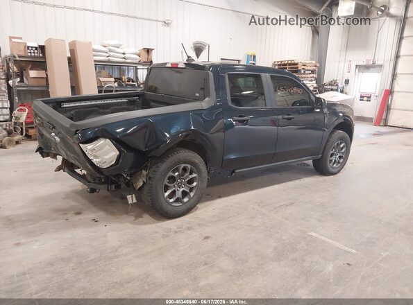3FTTW8F91NRA23133 2022 FORD MAVERICK Dark Blue Задняя правая четверть