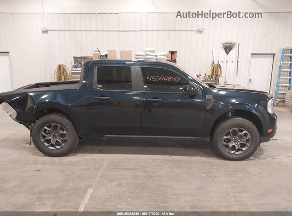 3FTTW8F91NRA23133 2022 FORD MAVERICK Dark Blue Панорамный вид салона 360°