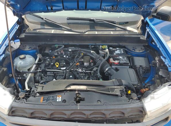 3FTTW8F92NRA55296 2022 FORD MAVERICK Blue Widok wnętrza z tyłu