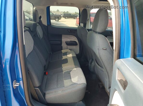 3FTTW8F92NRA55296 2022 FORD MAVERICK Blue Widok tylnych siedzeń