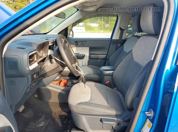 3FTTW8F93NRA40306 2022 FORD MAVERICK Blue წინა სალონის ხედი