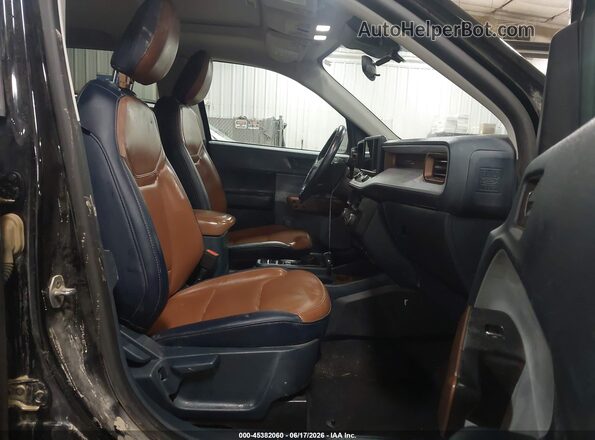 3FTTW8F95NRA15469 2022 FORD MAVERICK Black წინა სალონის ხედი