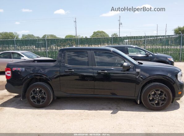 3FTTW8F95NRA33809 2022 FORD MAVERICK Black Widok wnętrza z tyłu