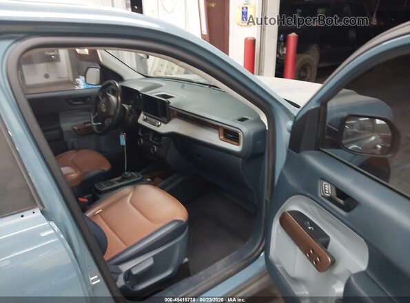3FTTW8F97NRA33133 2022 FORD MAVERICK Green Widok wnętrza z przodu