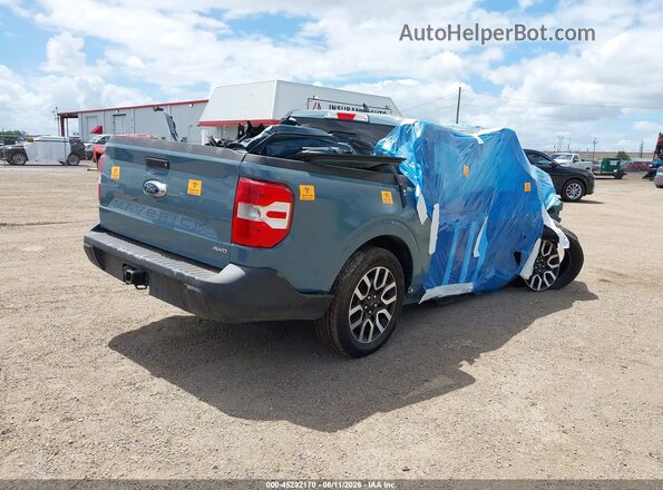 3FTTW8F97PRA03794 2023 FORD MAVERICK Blue Trasero derecho