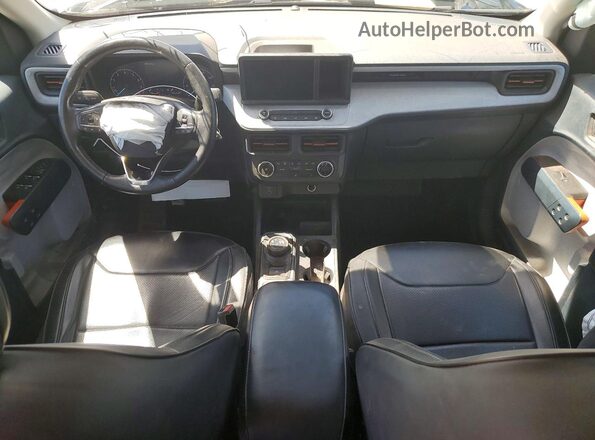 3FTTW8F98NRA00142 2022 FORD MAVERICK Серебряный Вид панели приборов
