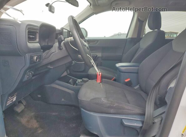 3FTTW8F98PRA83865 2023 FORD MAVERICK White Вид салону спереду