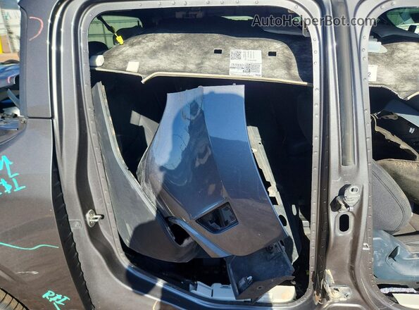3FTTW8F9XNRA44563 2022 FORD MAVERICK Gray Rear seats view
