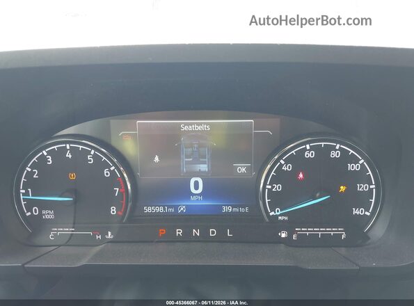 3FTTW8G94PRA79505 2023 FORD MAVERICK Gray Vista de los asientos traseros