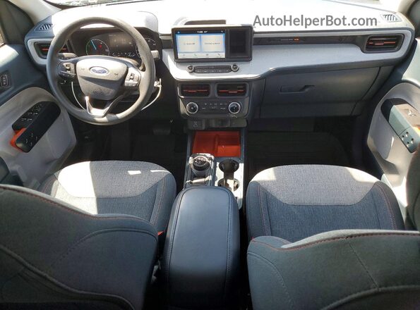 3FTTW8H31RRB71166 2024 FORD MAVERICK Charcoal Widok deski rozdzielczej