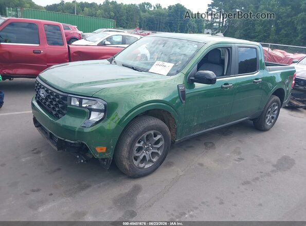 3FTTW8H32SRA76279 2025 FORD MAVERICK Green Передня ліва чверть