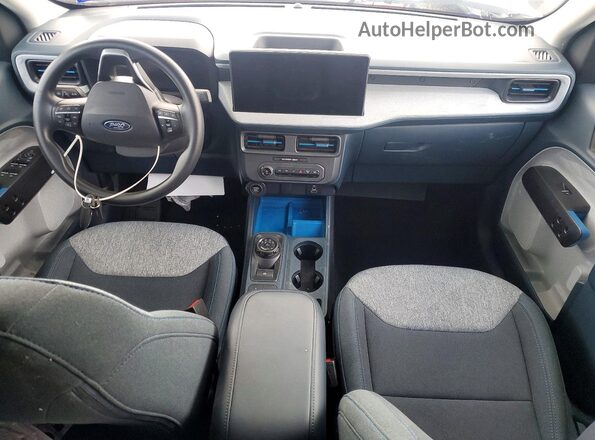 3FTTW8H35SRA29960 2025 FORD MAVERICK White Dashboard view