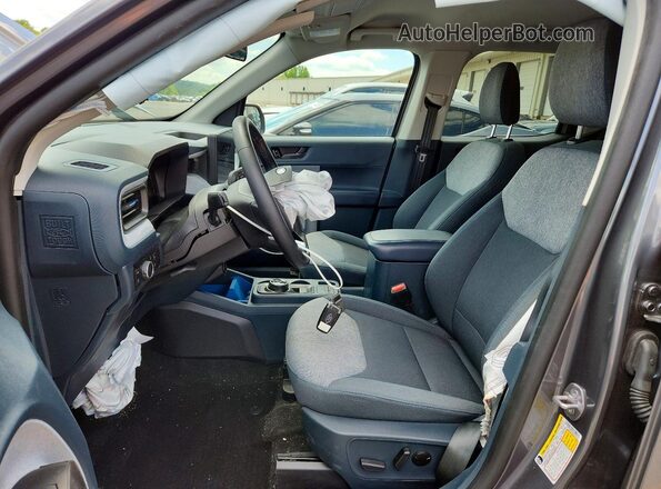 3FTTW8H35SRB20145 2025 FORD MAVERICK Gray Widok wnętrza z przodu