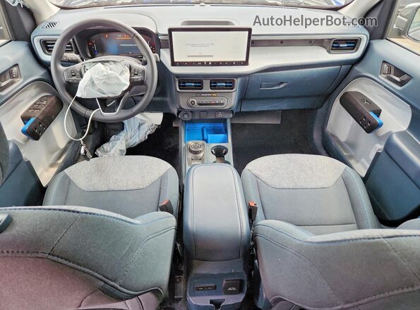 3FTTW8H35SRB20145 2025 FORD MAVERICK Gray Widok deski rozdzielczej