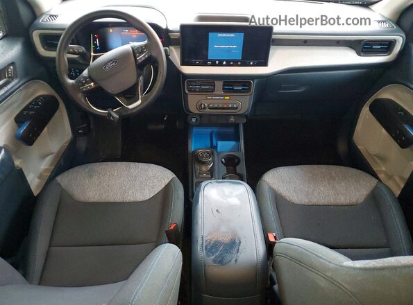 3FTTW8H35SRB37849 2025 FORD MAVERICK Gray Առջևի վահանակի տեսք