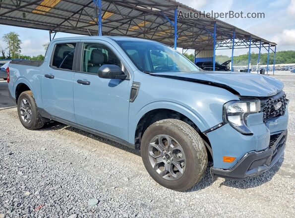 3FTTW8H36SRA95482 2025 FORD MAVERICK Blue Delantero derecho