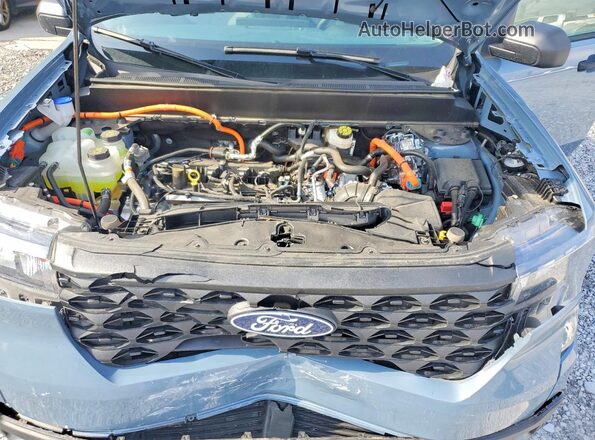 3FTTW8H36SRA95482 2025 FORD MAVERICK Blue Vista interior trasera