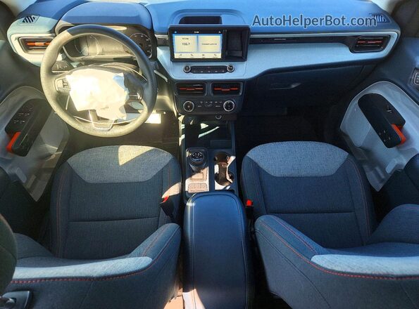 3FTTW8H37RRA33079 2024 FORD MAVERICK Orange Widok deski rozdzielczej