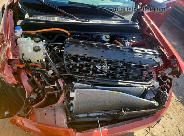 3FTTW8H37RRA33079 2024 FORD MAVERICK Orange Widok wnętrza z tyłu