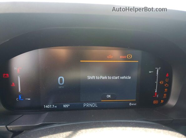 3FTTW8J30TRA07019 2026 FORD MAVERICK Gray Widok zestawu wskaźników