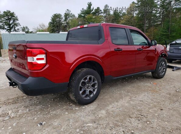 3FTTW8JA2SRA07598 2025 FORD MAVERICK Red Rear right